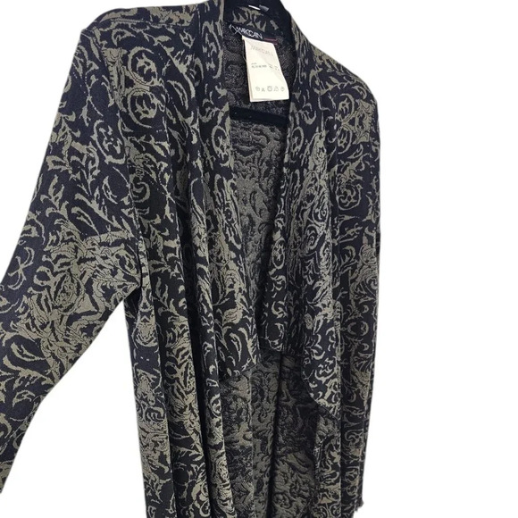 Marc Cain Womens Waterfall Open Front Wool Cardigan Size NO. 4 US 10 - Picture 5 of 8